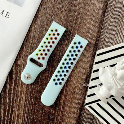 Correa de reloj deportiva transpirable de silicona para Fitbit Versa 2 1/Lite Foto 1 de 4