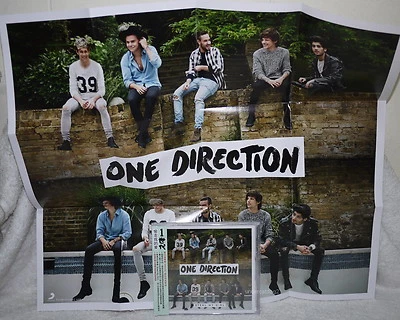 One Direction Steal My Girl 2014 Taiwan CD w/OBI +"Folded" poster  - Image 1 of 4