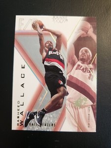 rasheed wallace  2001/02 UD SPX #70 PORTLAND