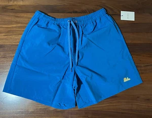 Aime Leon Dore ALD Unisphere Logo Nylon Short Mediterranean Blue Size Large - Picture 1 of 9