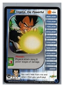 1x DBZ CCG VEGETA EL PODEROSO LV2 TRONCOS SAGA 174 PUNTUACIÓN DRAGON BALL Z LIMITADO - Imagen 1 de 1