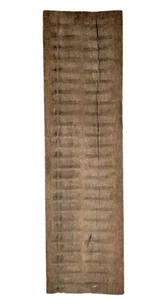 Antique CARVED 36" WASH BOARD AAFA Treen Wood Primitive Modern Art Sculpture - Picture 1 of 8