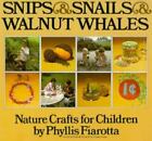 Ślimaki i ślimaki oraz wieloryby orzechowe: naturalne rzemiosło dla dzieci