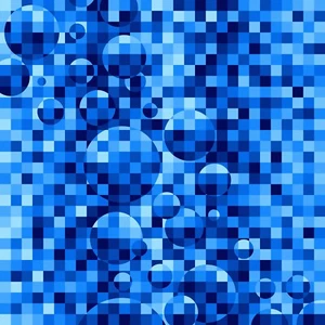 Mosaik/Geometrisch/Abstrakt 30x30" Pop Art Ltd. Ed. Kunstdruck signiert vom Künstler - Bild 1 von 4