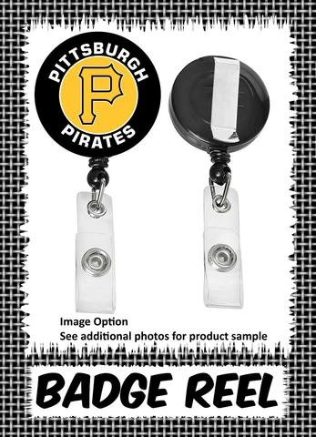 Pittsburgh Pirates - Badge Reel - Choose From 12 Designs Cover