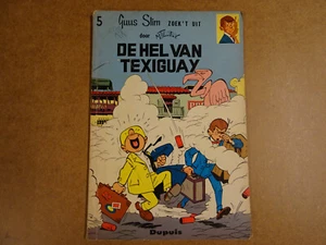 STRIP 1° DRUK UIT 1962 / GUUS SLIM N° 5 - DE HEL VAN TEXIGUAY - Picture 1 of 3