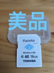 TOSHIBA W-02 FlashAir 32GB Memory Card body only From Japan Fedex [Excellent++]