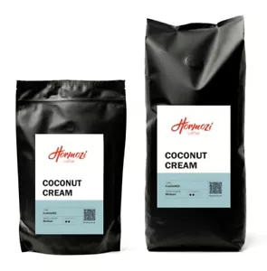 Coconut Cream Flavoured Coffee Beans / Ground Sugar-free Vegan Gluten-free FRESH - Picture 1 of 10