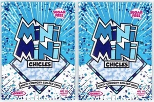 931282 2 X 16.5G PACKETS GERRIT MINI MINI CHICLES MINT CHEWING GUM SUGAR FREE - Picture 1 of 1
