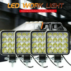 4x 4inch 48W LED Work Light Bar Flood Spot Combo Fog Lamp Offroad Driving Truck - Picture 1 of 11