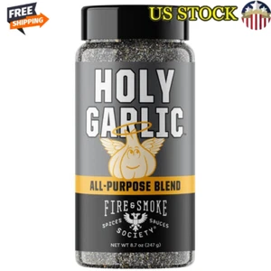 Garlic All Purpose Seasoning Spice Blend Meat Veggies Grilling BBQ 8.7oz New - Picture 1 of 11