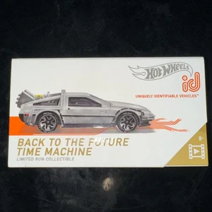2019 Hot Wheels ID S1 Back To The Future Time Machine DeLorean DMC-12 BTTF RARE - Picture 1 of 1