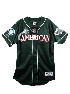 **NWT Ichiro Suzuki 2002 MLB American All Star Majestic Seattle Mariners Sz L - Picture 1 of 5