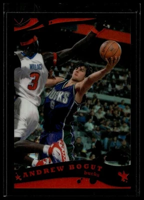 2005-06 Topps Chrome #210 Andrew Bogut Refractors Black #/399 Rookie SN,RC - Image 1 of 2