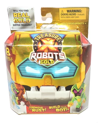 Treasure X Robots Oro Mini Bot Pack Juguete Caja Ciega Sorpresa 8 Niveles, NUEVO, NUEVO EN CAJA Foto 1 de 4