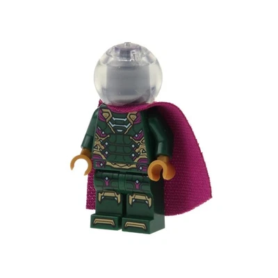 1X Lego Minifigure Super Heroes Mysterio Cape Helmet Spider-Man 76129 SH0580 - Image 1 of 3
