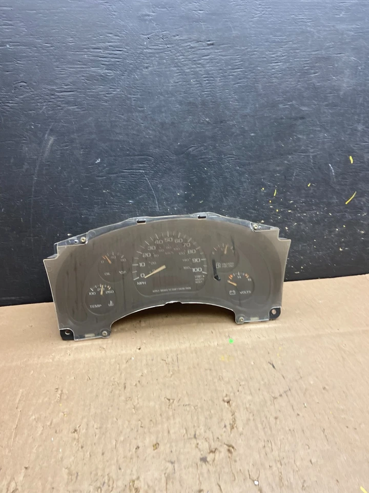 Chevrolet Astro 2000 a 2005 velocímetro calibre clúster ECM T5954 DG Foto 1 de 4