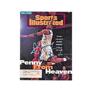 Penny Hardaway Magic Autographed Signed February 1995 Sports Illustrated JSA COA - Picture 1 of 3