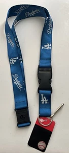 Los Angeles Dodgers MLB Team Breakaway Blue Lanyard Aminco - Picture 1 of 1