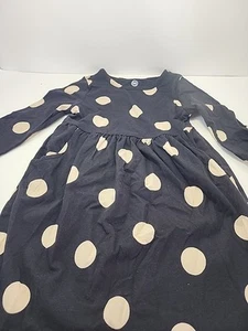 Wonder Nation Girl's Tan / Polkadot print Pocket Dress Size 4 - Picture 1 of 7