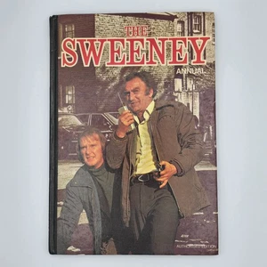 The Sweeney Annual 1977 Brown Watson Vintage TV Crime Series Book Collectible - Foto 1 di 16