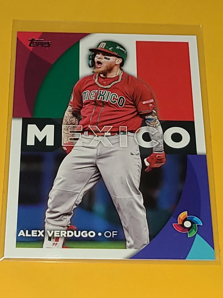 RED SOX ALEX VERDUGO 2023 TOPPS WORLD BASEBALL CLASSIC #WBC-29 (MEXICO) - Image 1 of 1