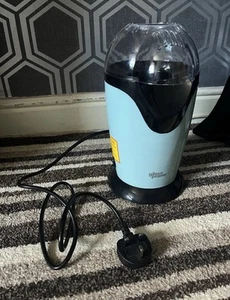 Popcorn Maker Machine With Cup 1200 W Retro Sorbet Pastel Blue Giles & Posner - Picture 1 of 6