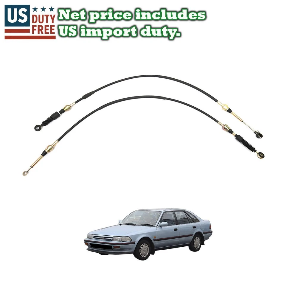Cable de control de cambio de transmisión manual para Toyota Corona Carina II ST170 87-92 Foto 1 de 4