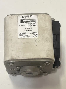 Bussmann High Speed Square Body Fuse Model: 170M6501 1400A - 1100V - Picture 1 of 6