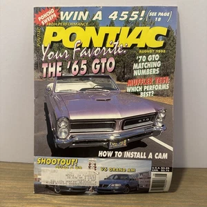 High Performance Pontiac – Aug 1992 | ’65 GTO, ’70 GTO Numbers, Muffler Test - Bild 1 von 2