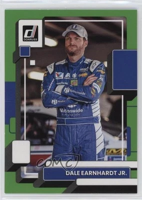 2023 Panini Donruss NASCAR Lime Green Dale Earnhardt Jr #26 HOF - Image 1 of 2