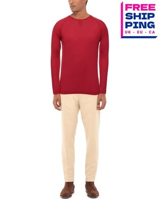 RRP€1050 MALO Cashmere Pullover Jumper IT46 US36 S Crew Neck Made in Italy - Image 1 of 4