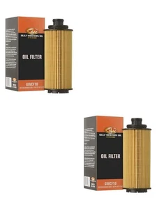 2 x Gulf Western Oil Filter GWCF10 fits Holden Colorado 2.8 RG TD 4x4 (U148MK) - Picture 1 of 12