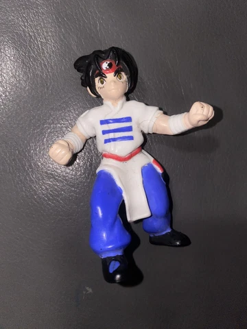 2002 Burger King Beyblade Ray Rei Kon BK Kids Meal 3"  PVC Action Figure Cover