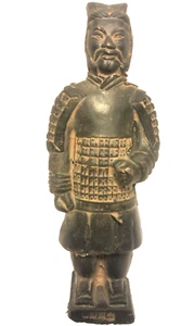 VTG GUC Chinese Terracotta Eternal Army Warrior Figurine Statue Sculpture  6.5" - Picture 1 of 10