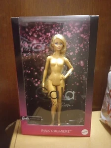 Barbie Signature Gala Collection Pink Premiere Nude Doll Odile Stand Box Shipper - Picture 1 of 6