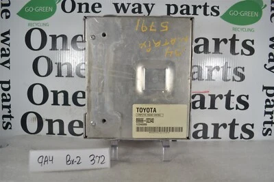 8966602340 Toyota MATRIX 2003-2004 Engine Computer Unit ECU Module 9A4 372 B2 - Image 1 of 4