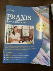 Praxis Special Education Core Knowledge Study Guide: Prep Book by Cirrus - Picture 1 of 2