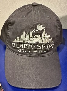 Disney Parks Star Wars Galaxy's Edge Black Spire Outpost Baseball Hat Gray NWT - Picture 1 of 9