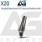 20 Angled Prosthetic System 15° NP Titanium Conical Connection Hex 2.25mm