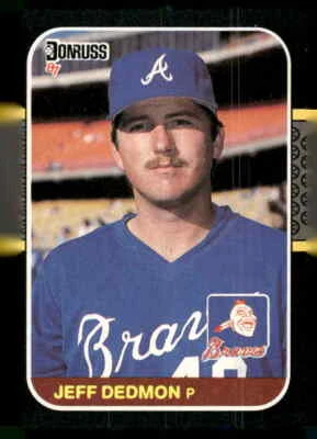 1987 Donruss #314 Jeff Dedmon - Image 1 of 2