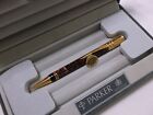 PARKER DUOFOLD MARBLED MAROON & GOLD 0.9 mm PENCIL / NEW IN BOX / MADE IN UK