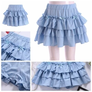 Kids Girls Miniskirt Teens Skirt Festive Dress Costume Cute Waist Bowknot Gift - Picture 1 of 19