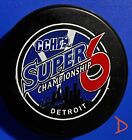 CCHA Super 6 Championship Souvenir  Puck From Joe Louis Arena In Detroit