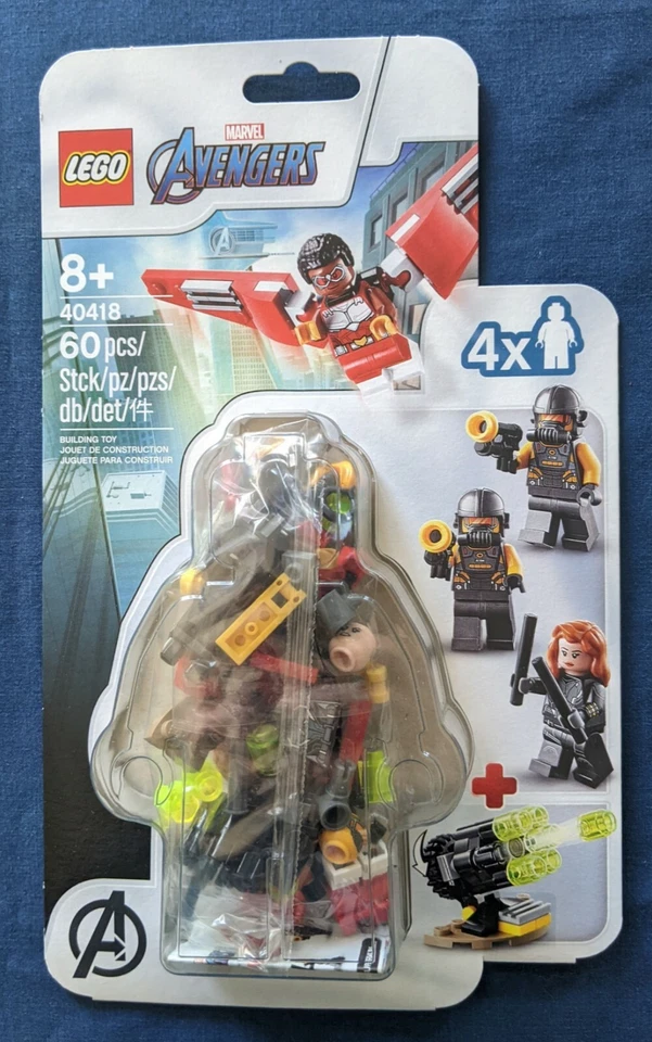 LEGO #40418  Marvel Avengers figures Falcon & Black Widow in factory sealed pack - Image 1 of 2