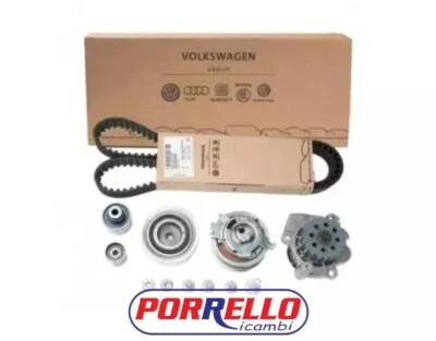 KIT DISTRIBUZIONE ORIGINALE VW GOLF VII AUDI A3 Q3 Q5 + POMPA ACQUA - Immagine 1 di 4