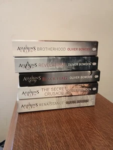 Assassins Creed Paperback 5 Book Bundle By Oliver Bowden - Picture 1 of 2