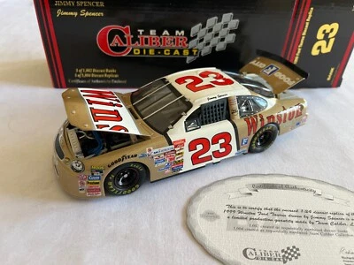 Equipo Calibre #23 Jimmy Spencer Equipo Winston Oro 1999 Ford Taurus 1/24 Diecast Foto 1 de 4