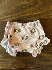 Floral Pink Girl Bloomer Shorts - Picture 1 of 1