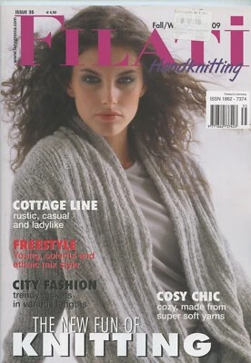 Lana Grossa Filati Issue 35 Knitting and Crochet Pattern Book - 42 Designs Women - Image 1 of 4